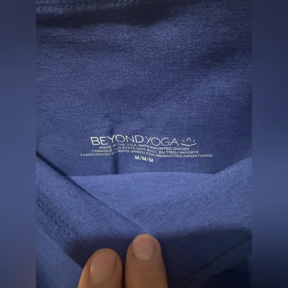 Beyond Yoga Eternal Blue Spacedye Caught In The Midi High Waisted Legging - Picture 6 of 8